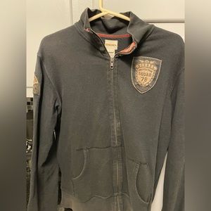 Zip up sweater medium